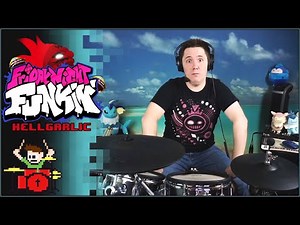 Friday Night Funkin' - HELLGARLIC with WARIO LAUGHING On Drums!