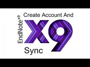 Tutorial EndNote Part 2 : EndNote online, create account and Sync