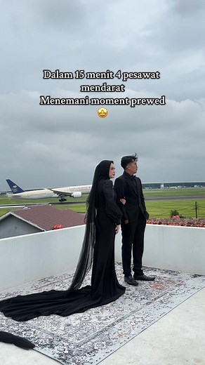 Prewedding Impian: Foto Ekstrem di Pesawat