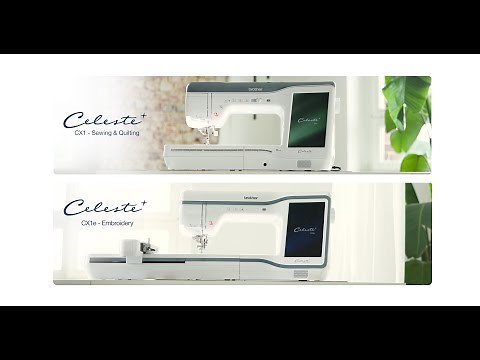 NEW! Brother Celeste Sewing, Quilting and Embroidery Machines