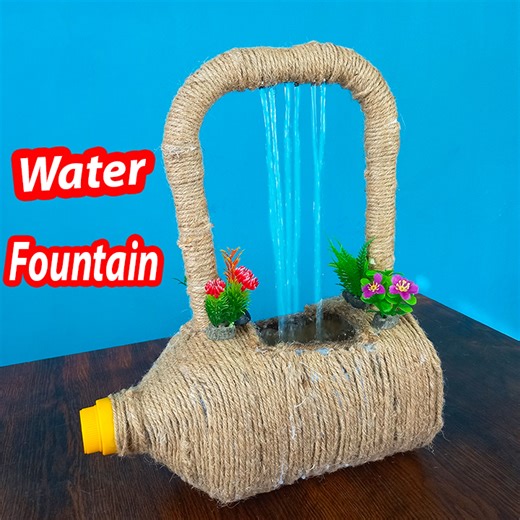 12K views · 141 reactions | How to make Tabletop Fountain with plastic bottle and very easy and fast / DIY | Dian Creative | Facebook