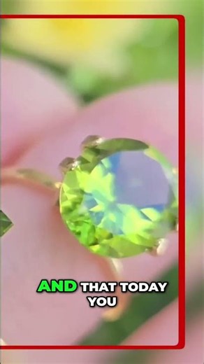 Peridot: Mistaken Gemstone Now Priceless History! #shorts