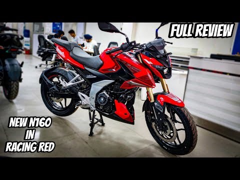 2024 Bajaj Pulsar N160 Racing red color with usd || Full review || why this is most selling 160cc ?