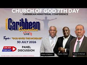 COG7DAY- Caribbean Conference - Virtual Convention 2026 - Panel Discussion