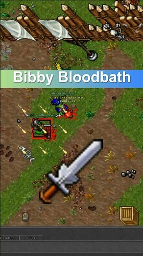 Tibia Bibby Bloodbath Loot Giant Sword #tibia #tibia2025 #tibiabosses #tibiagame #tibiashorts
