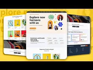 🔥 Build a Stunning Ecommerce Landing Page in Just 20 Minutes | ReactJS + Tailwind CSS + TemplateSee