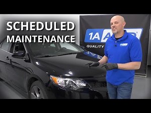 Scheduled Maintenance on Toyota Camry Sedan 2011-19