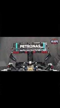 🏎️ LEGO Technic Mercedes-AMG F1 W14 E – Stop Motion Build!🔧 #lego #legof1 #formula1