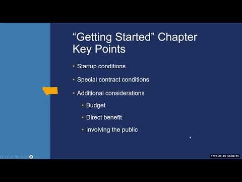 CDBG Grant Administration Manual Training: Getting Started