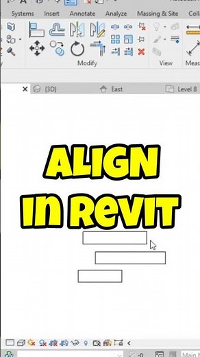 ✅Align In Few Seconds In Revit #revit #alignment #revitarchitecture #deepakverma