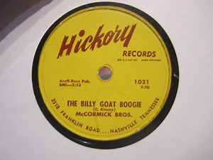 McCormick Bros. - The Billy Goat Boogie / C.N.R. Special
