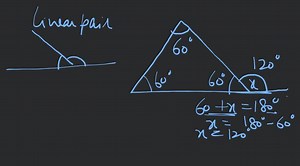 What is the measure of each exterior angle of an equilateral tr... | Filo