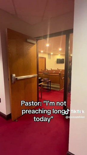 Pastor Says ‘I’m Not Preaching Long Today’ — Lunch Plans Gone Wrong
