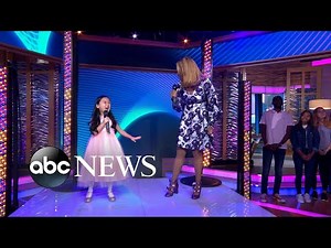 GMA Day's epic diva surprise for pint-sized singing superstar Malea Emma