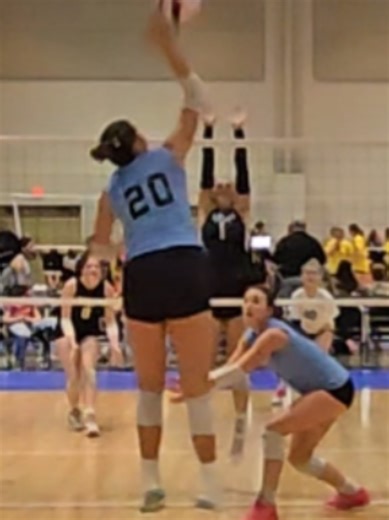 #volleyball #clubvolleyball #volleyballtournament #backrowattack