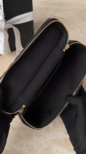 Black Quilted Chanel Unboxing #chanel #aesthetic #luxury