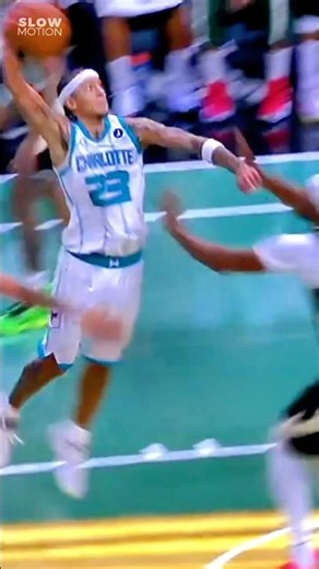 Tre Mann Attacking the Rim for a power dunk #nba #fyp #hornets #tremann #nbaedits