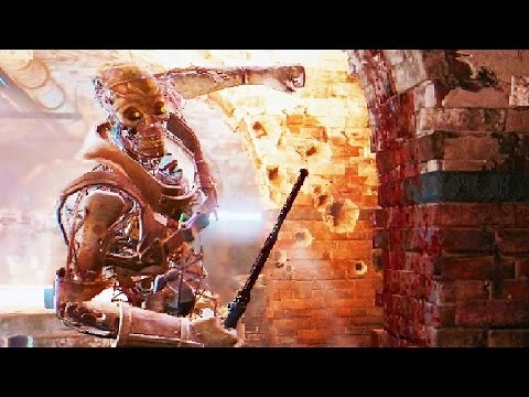 Synth Army attacks Railroad Hideout! - Cinematic Fallout 4 NPC War