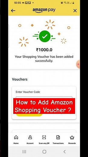 How to Redeem Amazon Shopping Voucher ? #2024 #shorts #amazon