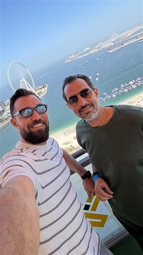 ‎Bassel Alzaro باسل الزارو‎ on Instagram‎: "الأخوين الزارو مُحلّقين في سماء دبي ✈️🔥 The Alzaro brothers taking it to the sky. #SendIt #AdrenalineRush #dubai #zipline"‎