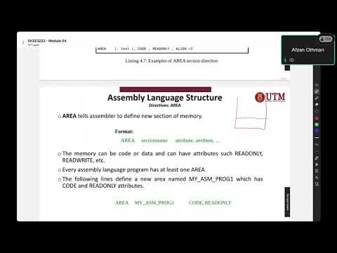 SKEE3223 Microprocessor Module 4