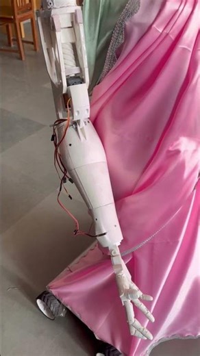 Humanoid hand #viral #experiment #scienceproject