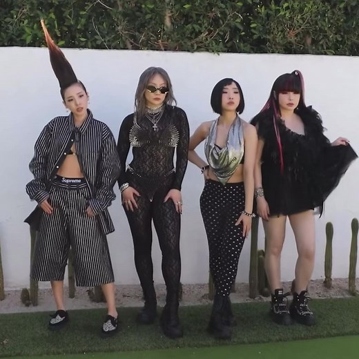 2ne1 Rehearsal for Coachella 2022 #2ne1 #cl #dara #minzy #parkbom #coachella