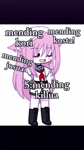 mending killua, #soyasukakillua #hunterxhunter #gachaclub.