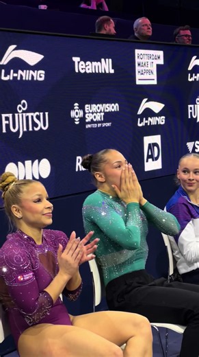 Hands down, your queen Kaylia Nemour! 🤩🇩🇿👑 #WorldGymnastics #Gymnastics #Rotterdam2026