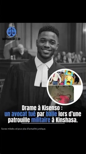 INFOS KINSHASA | UN AVOCAT TU.É À KISENSO 