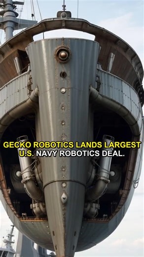 US Navy signs massive robotics deal with Gecko Robotics