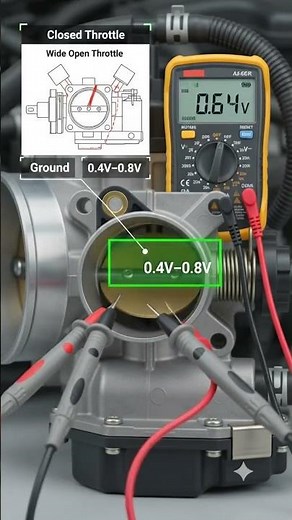 How to Test a Throttle Position Sensor (TPS) with a Multimeter | Easy DIY Guide