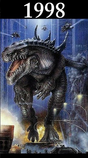 Evolution of Godzilla 1954-2024 #shorts #evolution