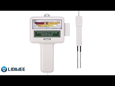 LIDIWEE PH & Chlor Meter Water Quality Tester for Swimming Pool (PC101)