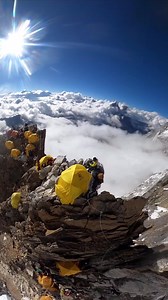 48K views · 1.2K reactions | Camp 2 on Amadablam So this would definitely have to be the craziest place I have ever spent the night. Camp 2 on Amadablam is well known for its insane tent spots, but you really can not explain just how close to the massive drops are. Each tent is held up with rocks placed to make a flat surface, leaving not much to the imagination of a midnight toilet break. video : locklangilbert #trekkinginnepal | Trekking In Nepal | Facebook