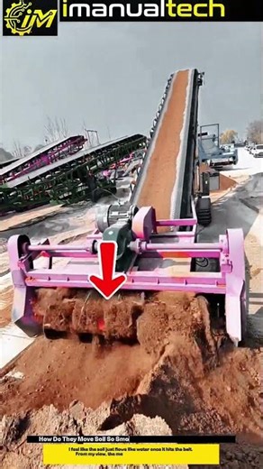 How Do They Move Soil So Smoothly? Conveyor Loading System