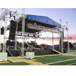 [Hot Item] Outdoor Aluminum Wedding Lighting Roof Truss System Event Truss Spigot Truss Bolt Truss