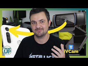 TRANSFORMAR um CELULAR Android em WEBCAM USB para o OBS, Skype, Google Meet etc com iVCam