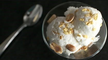 Coconut Ice Cream Recipe & Video Tutorial