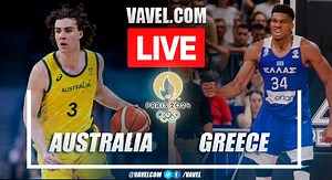 Highlights: Australia 71-77 Greece in Men's Basketball Olympic Games | 08/02/2024