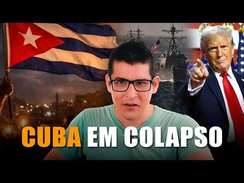 TRUMP fala em “TOMAR CUBA” enquanto protestos incendeiam sede do Partido COMUNISTA