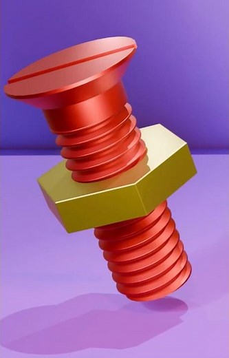 Fusion 360 tutorial - How to create Nut and Bolt Simulation in fusion 360