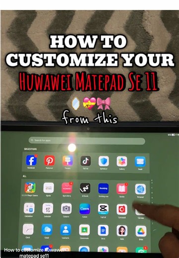 Customize Your Huawei MatePad SE 11: Step-by-Step Guide