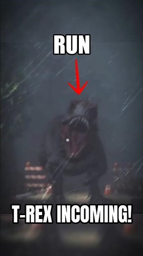 RUN or HIDE to Survive! #indiehorror #dinosaur