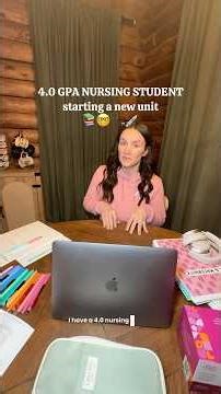 Let’s prep for a new unit as a 4.0 gpa nursing student!🩺 #studentnurse #nursingschool #studywithme