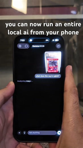 I Downloaded An Entire AI Onto My Iphone 🤯🤯