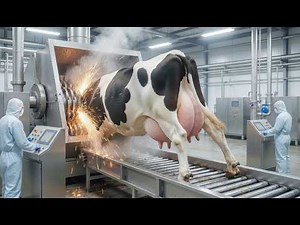 Inside the World’s Largest Dairy Cow Factory 2026 Leather Jackets & Milk Production |Mass Production