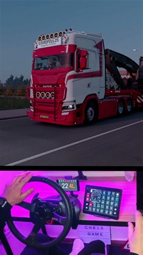 Scania S770 V8 Power Open Pipe | ETS2 #shorts