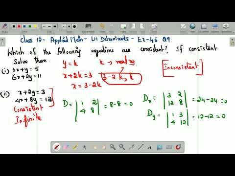 Class 12 - Applied Math - ML Aggarwal - L4 Determinants- Ex 4.5 Q9 maths, #news,#class12maths