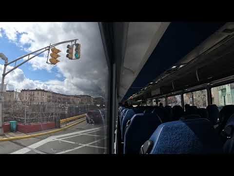On Board Ride: New Jersey Transit 2020 MCI D4500CT #20030 on the 190 to Passaic Terminal
